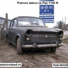 Fiat 1100R poslednji auto sa oznakom 1100